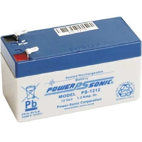 Bateria Power Sonic, de 12voltios, 12 Amperios