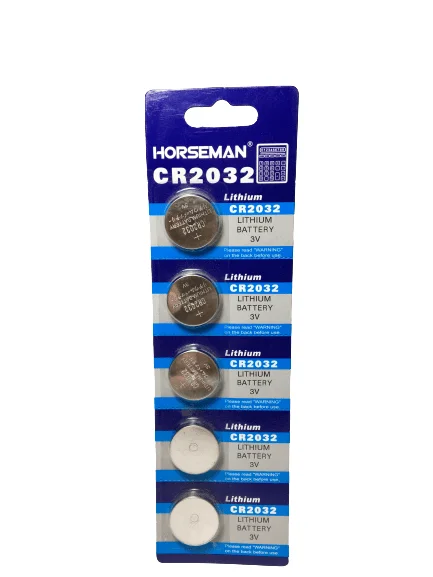 Bateria Lithium CR2032 marca Horseman