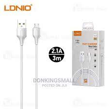 Cable Usb iphone LDNIO 3m