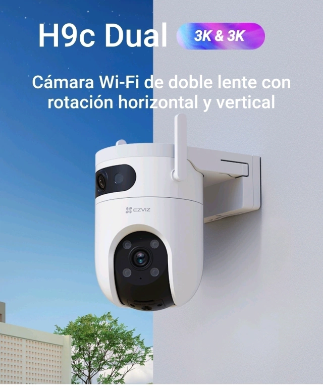 Camara Wi-Fi, Ezviz H9, 3K