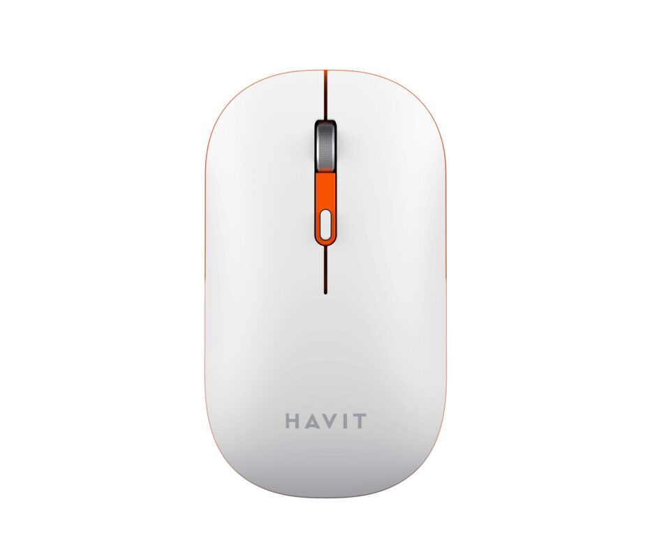Mouse Dual, MS60WB, blanco, Havit
