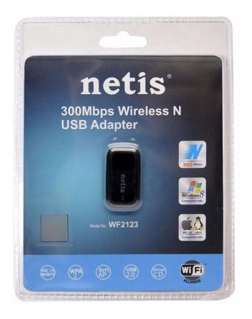 Llave Wifi Usb Netis 2123 WF2123