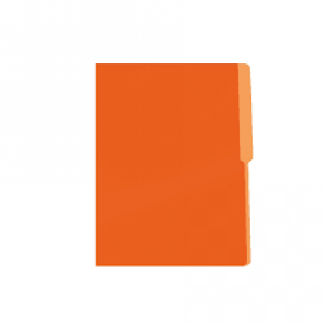 Folder carta color anaranjado