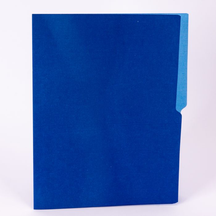 Folder carta color azul