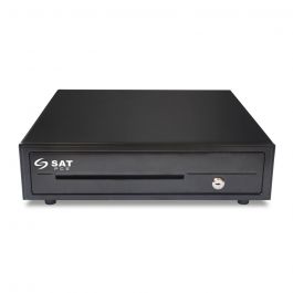 Caja registradora Sat, negra