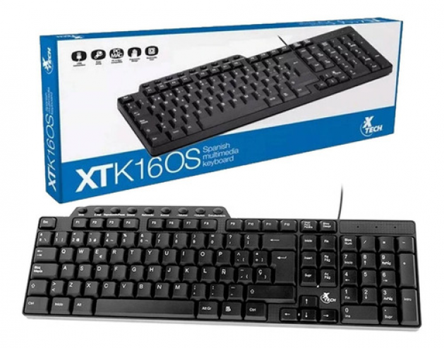 Teclado XTech XTK160S 