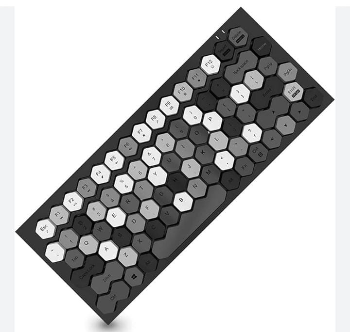 Teclado inalambrico Honey Comb, marca Bytech