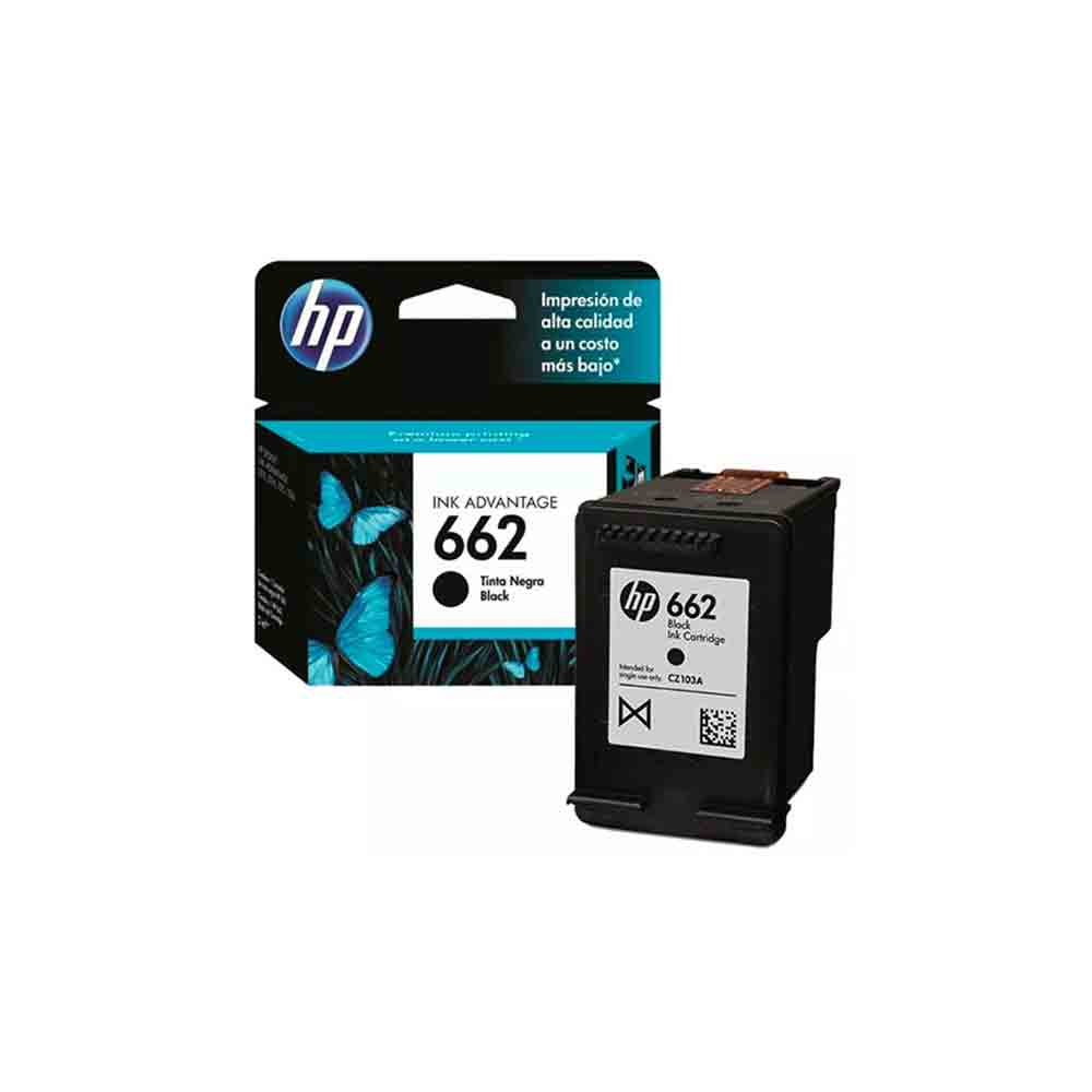 Tinta Hp original negra 662