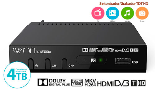 Sintonizador Digital 1080 TDT