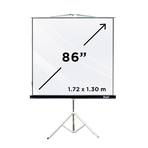 KlipX Pantalla Proyector 86 Inch